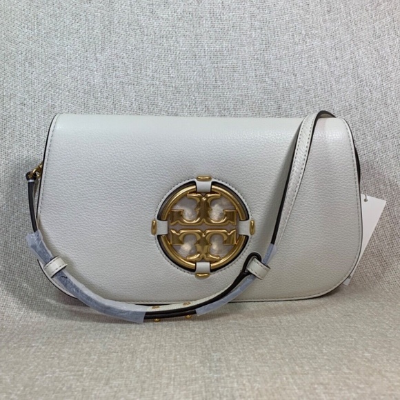 Tory Burch New Ivory Miller Small Shoulder/crossbody Bag/Clutch - Picture 1 of 12